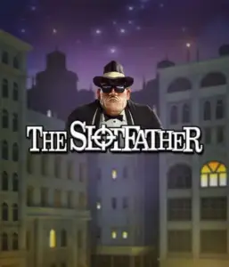 Immerse yourself in the nefarious realm of The Slotfather game by Betsoft, showcasing a dominant mafia boss standing against a mysterious cityscape. This image captures the gritty essence of the mob life, with the boss clad in a traditional black suit and fedora. Ideal for fans of crime-themed slots, providing a captivating adventure. 