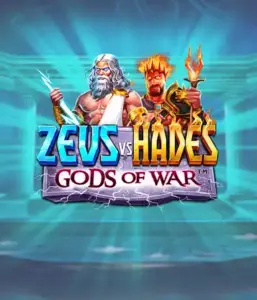 Enter the epic battlefield of the Zeus vs Hades: Gods of War game by Pragmatic Play, featuring the mighty Zeus wielding lightning and Hades, blazing with underworld fury. This graphic portrays the powerful duel between the gods, set against a dynamic background. Ideal for lovers of epic tales, delivering a thrilling gaming experience. 