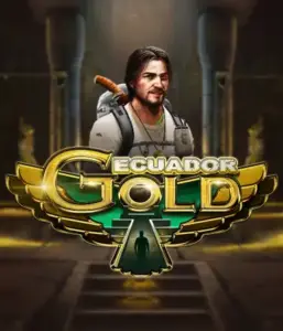 An immersive view of ELK Studios' Ecuador Gold slot, showcasing its vibrant jungle setting and treasure-hunting adventure. The visual emphasizes the slot's expansive 6-reel layout, enhanced by its innovative game mechanics, attractive for those interested in the thrill of treasure hunting.