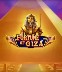 Explore the mystical world of the Fortune of Giza game by Pragmatic Play, showcasing a stunning depiction of a Pharaoh amid the iconic pyramid backdrop. This image conveys the glory of Egyptian heritage, great for those interested in ancient civilizations, offering a fascinating gaming experience.